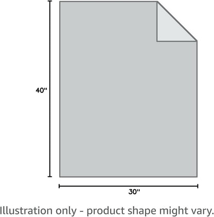 Dog Blanket Small Medium Pet Cat Puppy Kitten, 40X29 Mini Solid Gray