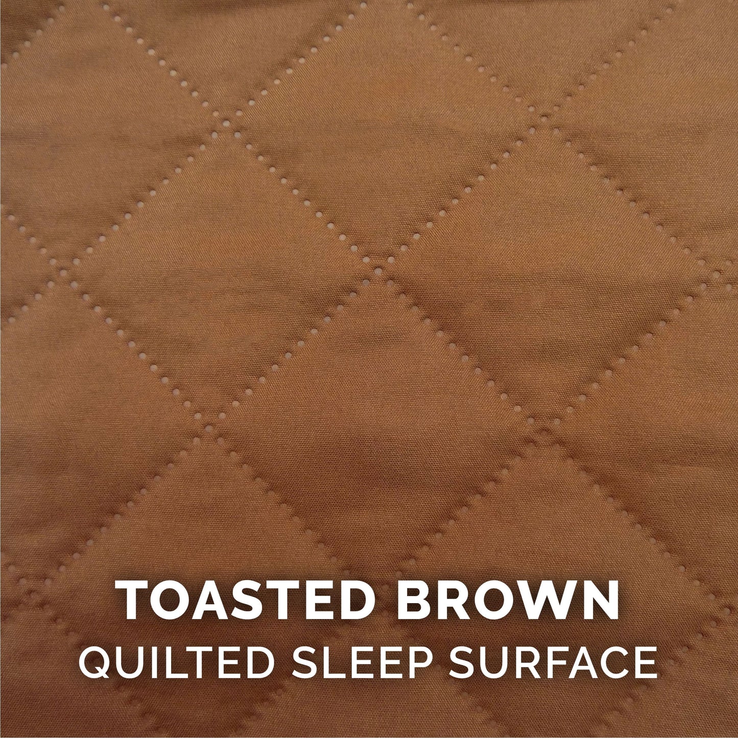 Pet Products Quilted Pillow Sofa Pet Bed for Dogs & Cats - Toasted Brown, Jumbo