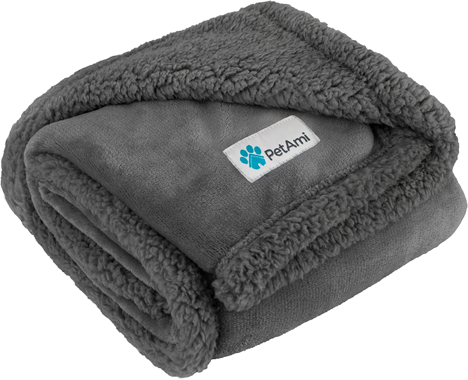 Dog Blanket Small Medium Pet Cat Puppy Kitten, 40X29 Mini Solid Gray